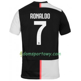 Koszulka Juventus Ronaldo 7 Domowe Koszulki Piłkarskie 2019-2020 Krótki Rękaw